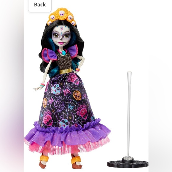 Monster High Skelita Calaveras Howliday Dia De Los Muertos Doll 2023 New - Picture 5 of 6